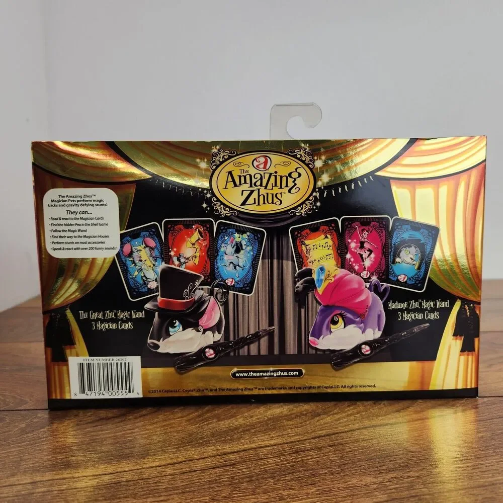The Amazing Zhus Madame Zhu Interactive Magician Pets - New Toy